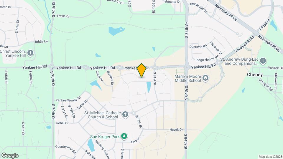 7920 Patrick Ave Map and Location Details