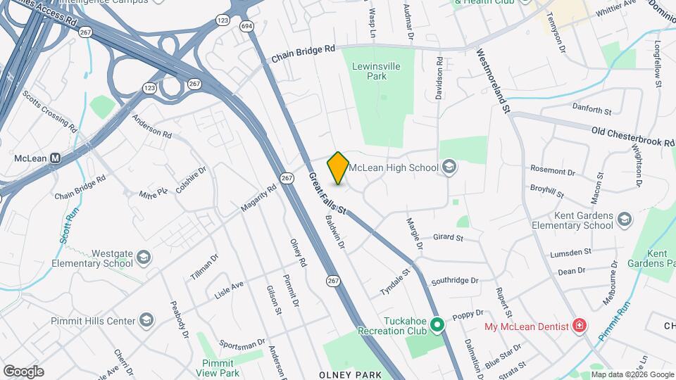 7202 Heights Ct Map and Location Details