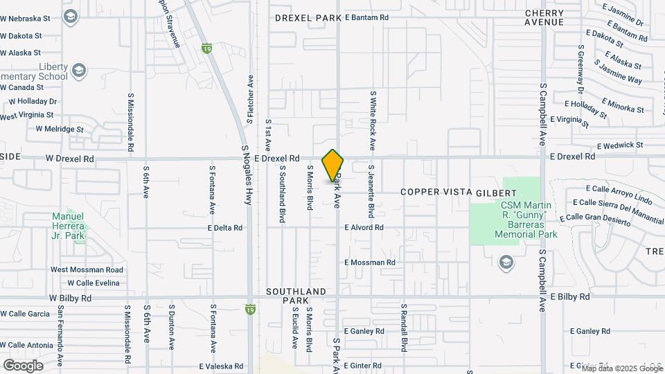 5760 S Park Ave Map and Location Details