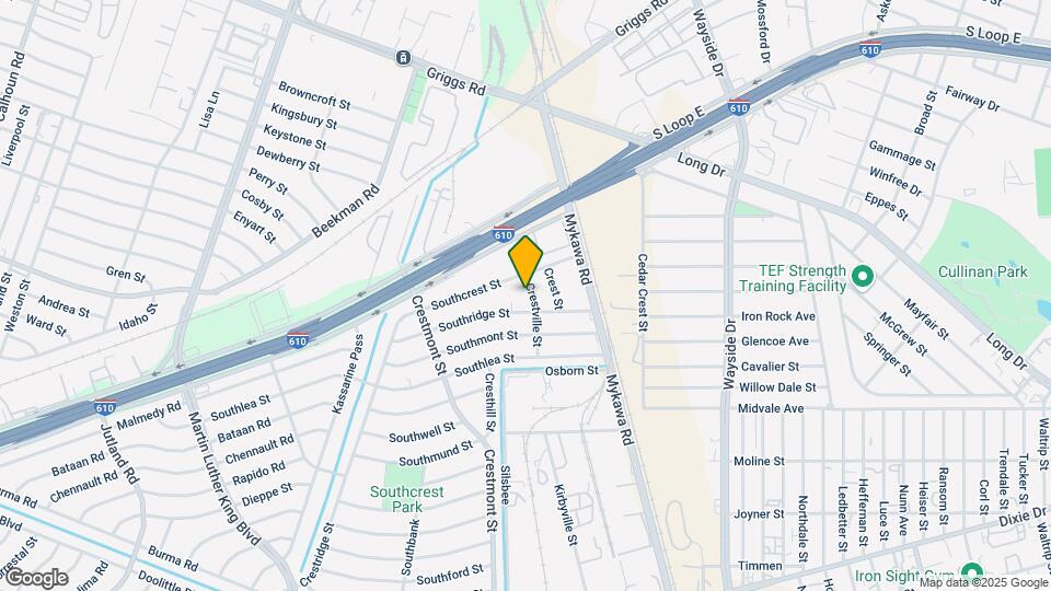 6314 Crestville St Map and Location Details
