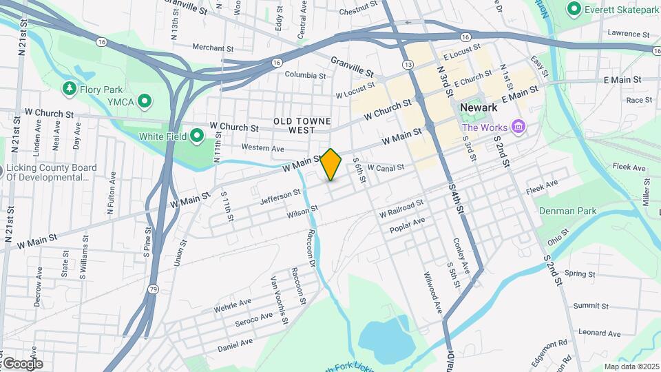 55 Jefferson St Map and Location Details