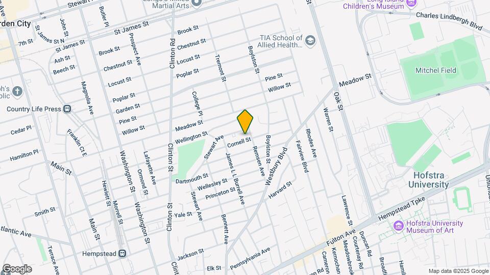 217 Cornell St, Unit 2 Map and Location Details