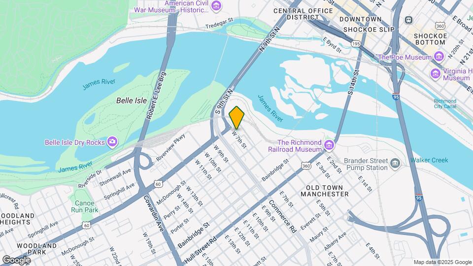 441 W 7th St Map and Location Details