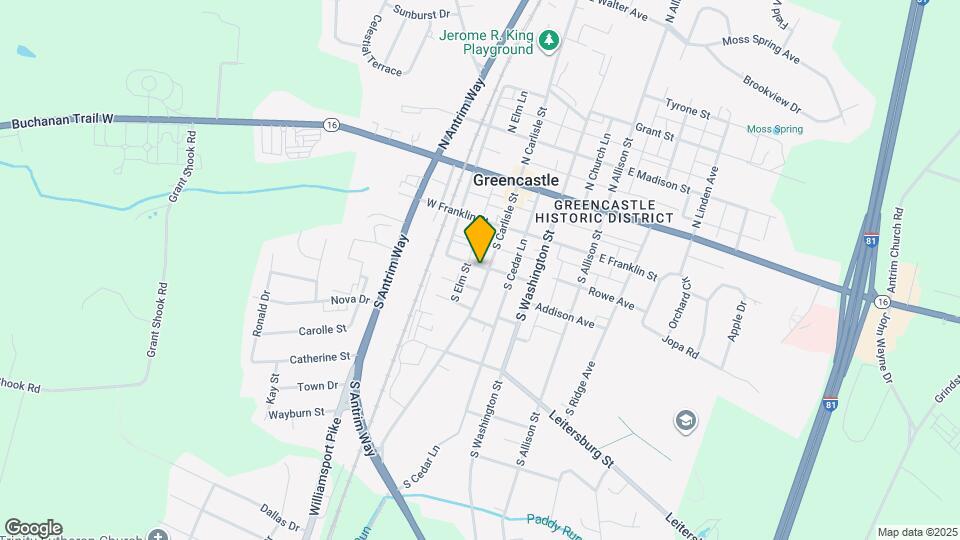 24 W Dahlgren St Map and Location Details