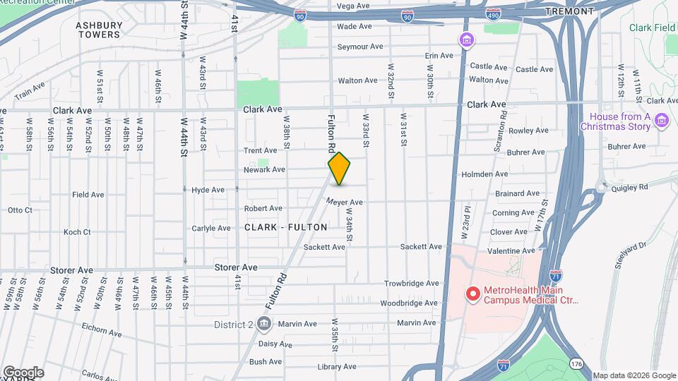 3415 Roehl Ave Mapa y Detalles de la Ubicación