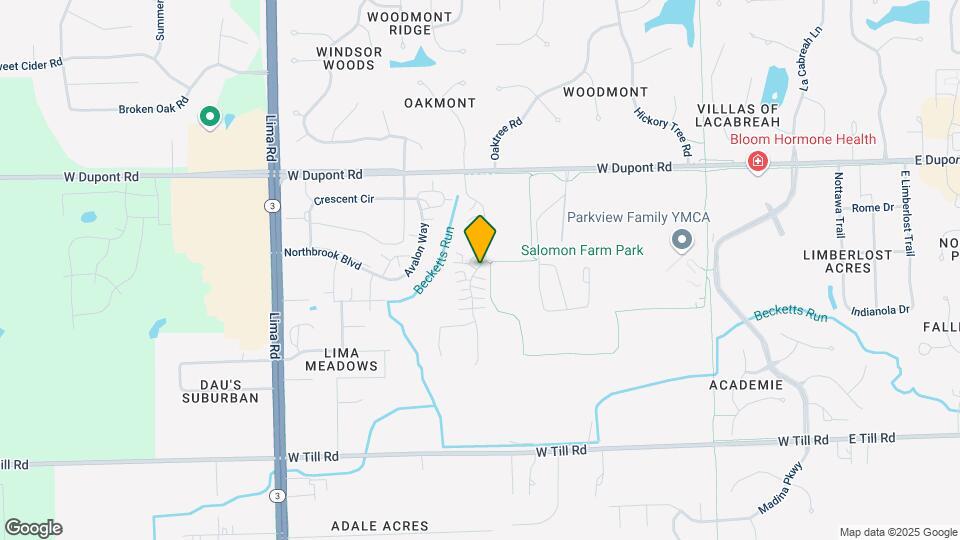 10038 Oak Trail Rd Map and Location Details