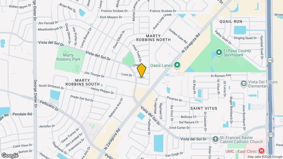 11812 Tracy Austin Ln Map and Location Details