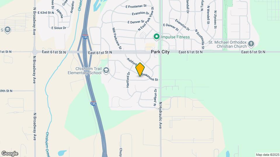 1422 Cloverdale Dr Map and Location Details