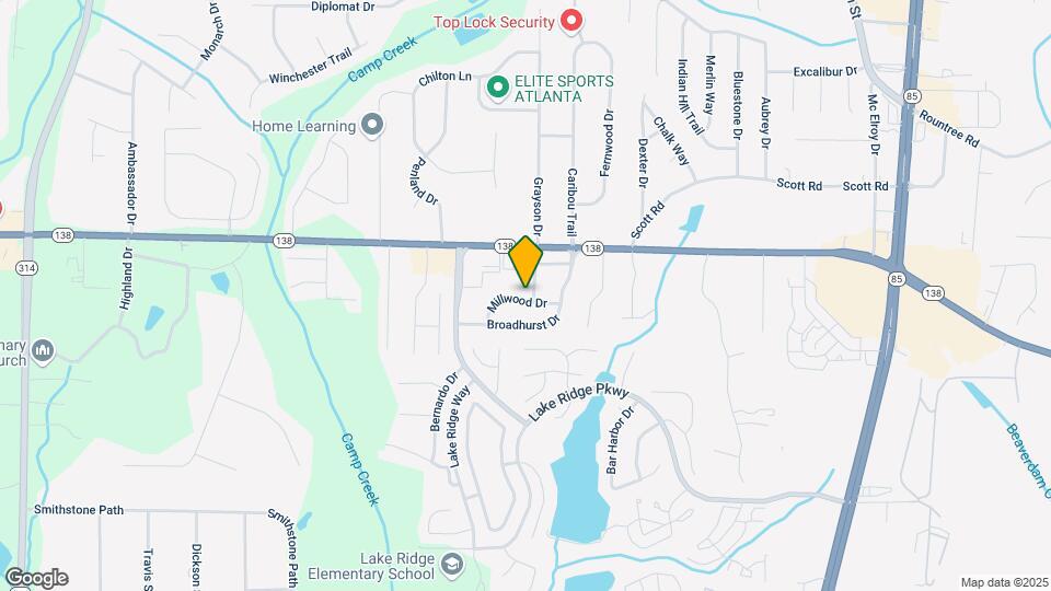 7565 Woodbine Pl Map and Location Details