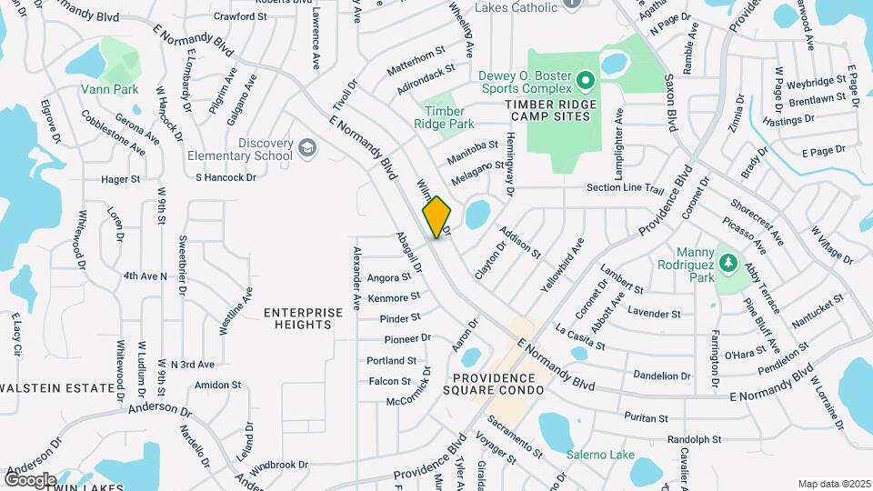 1102 E Normandy Blvd Map and Location Details