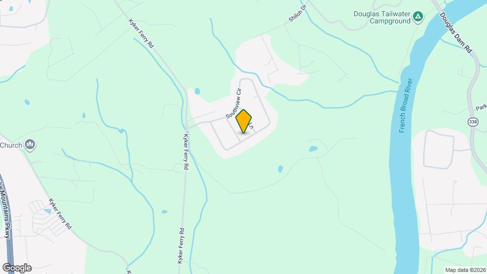 734 Southview Cir Map and Location Details