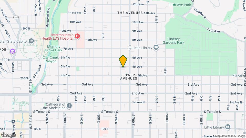 232 H St Map and Location Details