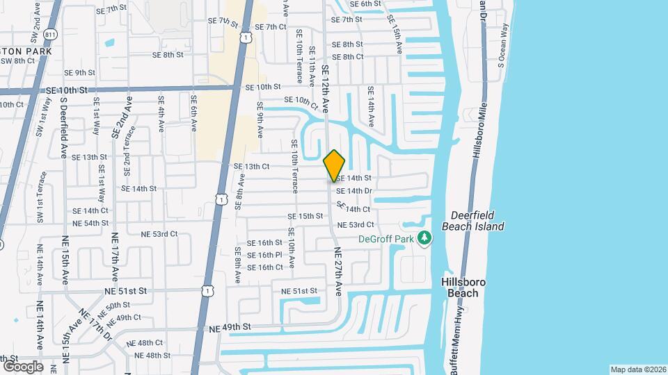 1410 SE 12th Ave Mapa y Detalles de la Ubicación