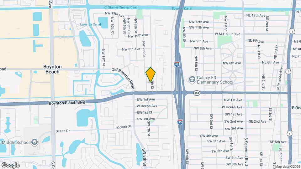 407 NW 7th St Map and Location Details