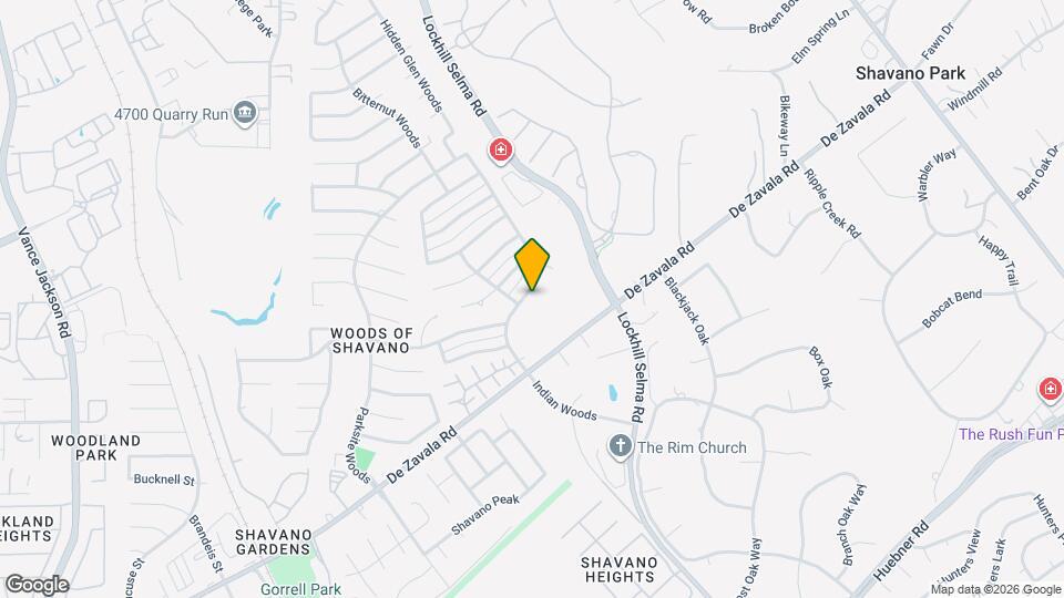 14306 Indian Woods Map and Location Details