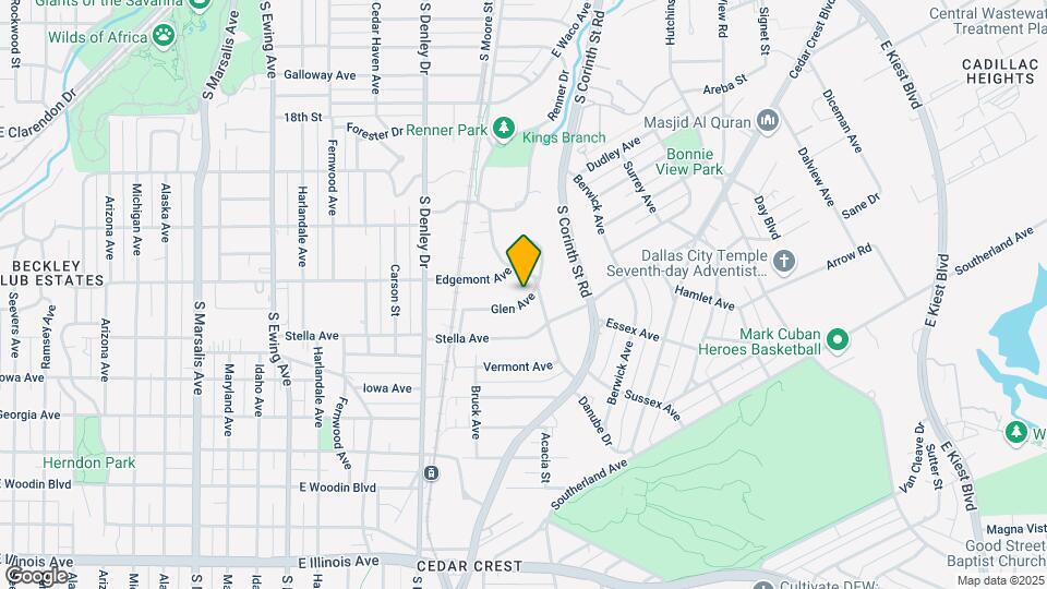 1517 Glen Ave Mapa y Detalles de la Ubicación