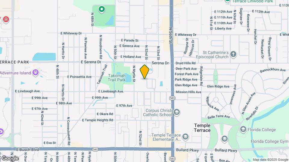 10042 N 52nd St Map and Location Details