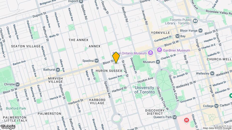 409 Huron St Map and Location Details