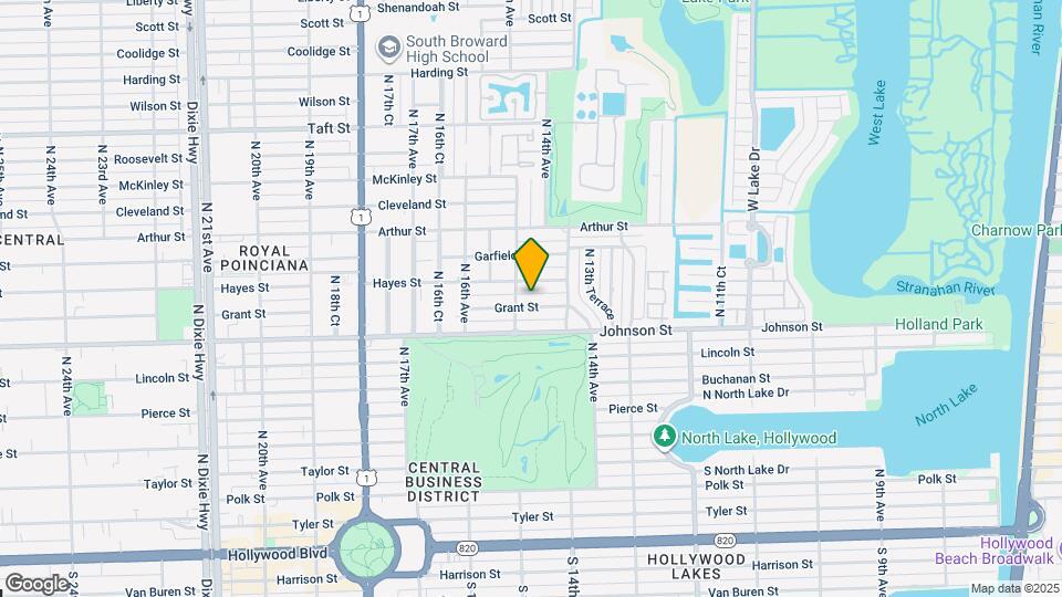 1435 Grant St Map and Location Details