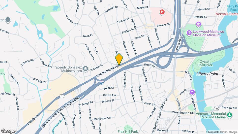 135 Connecticut Ave Map and Location Details