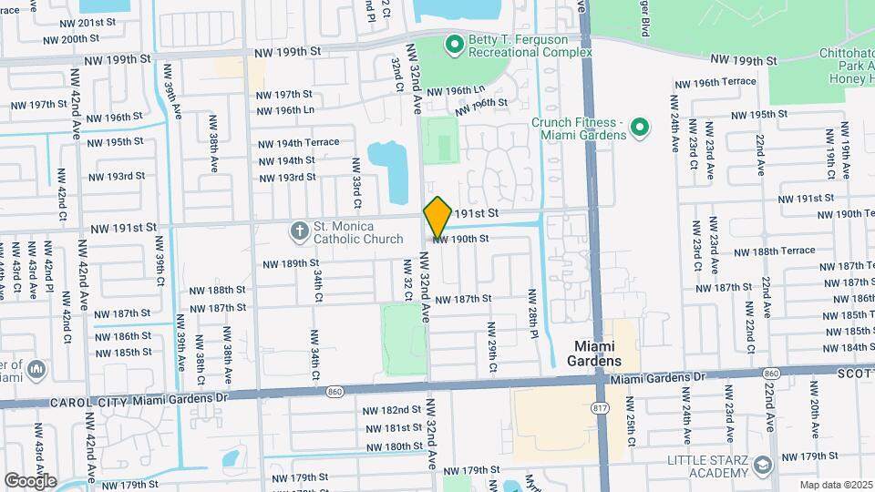 18920 NW 31st Ave Map and Location Details