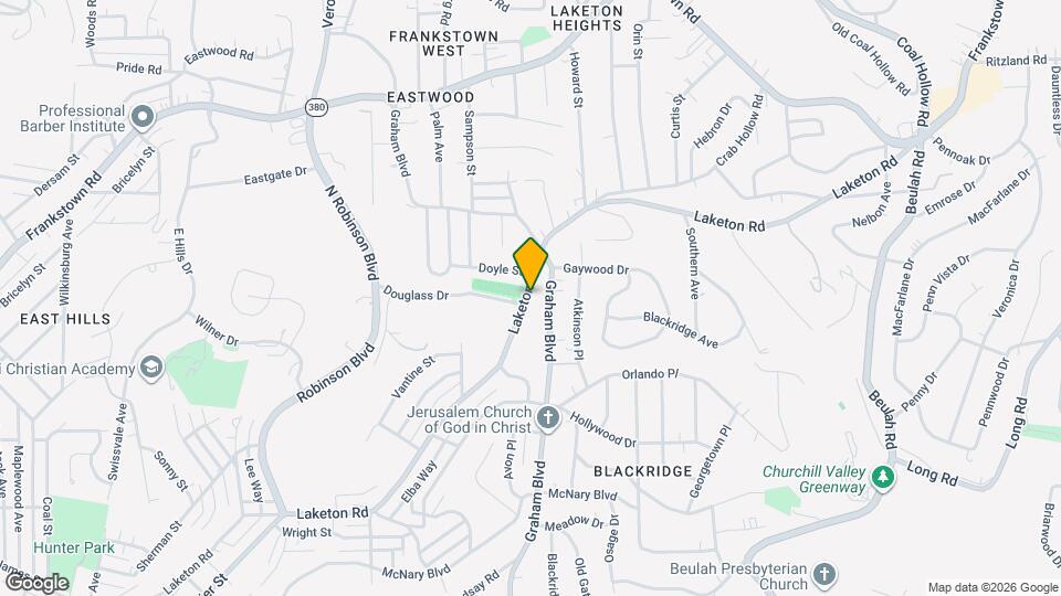 2436 Laketon Rd Map and Location Details