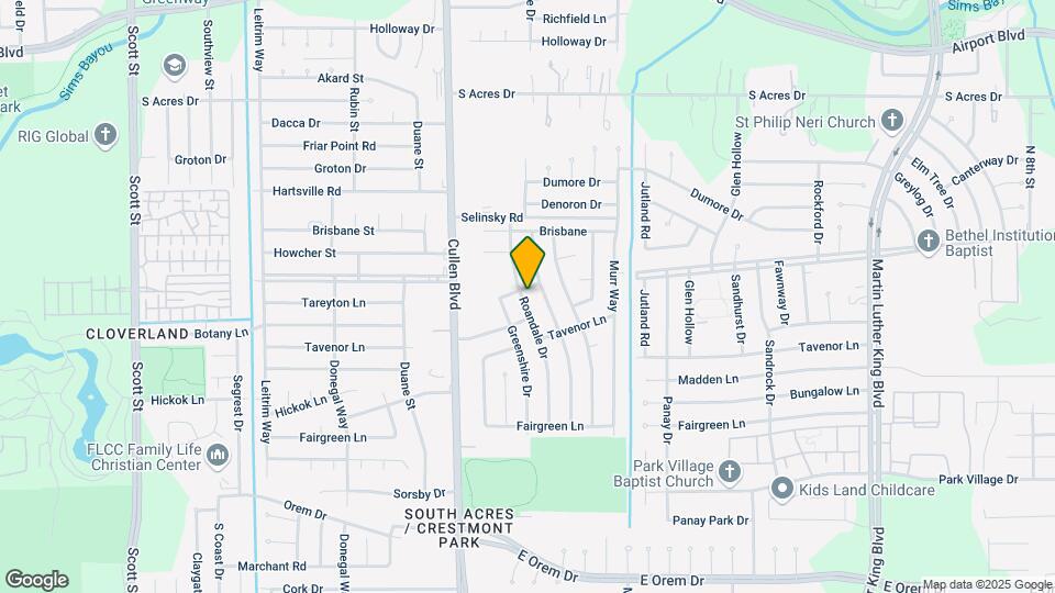 11507 Roandale Dr Mapa y Detalles de la Ubicación