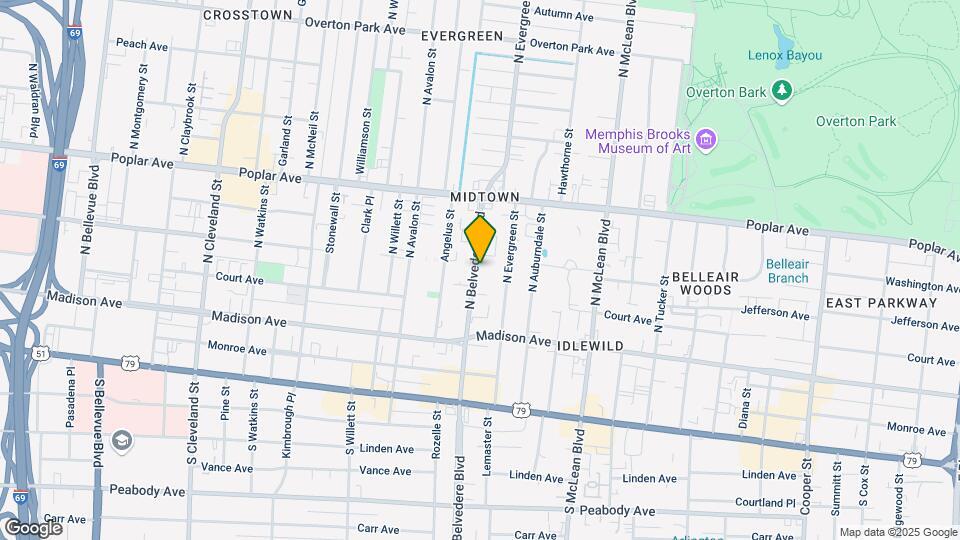 92-94 N Belvedere Blvd Mapa y Detalles de la Ubicación