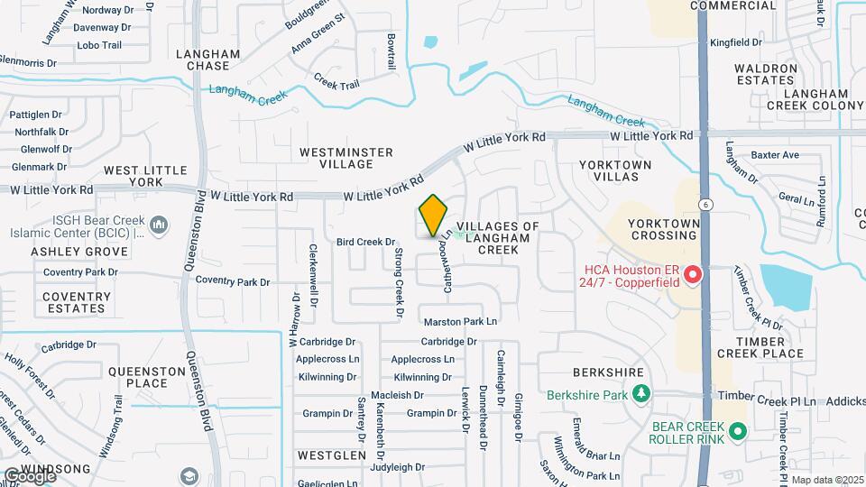 16623 Newglen Ln Mapa y Detalles de la Ubicación