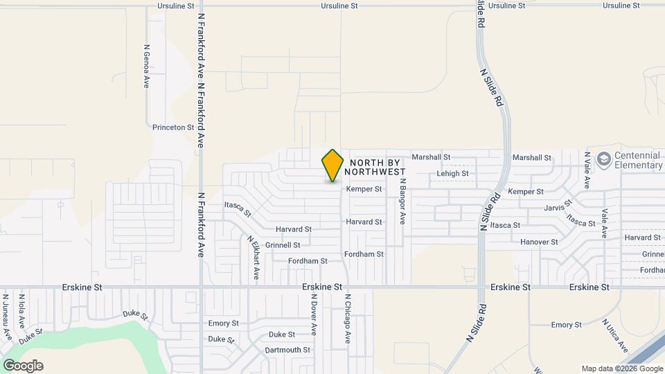 5507 Kemper St Map and Location Details