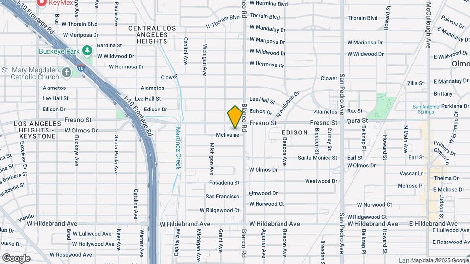 923 McIlvaine, Unit 102 Map and Location Details