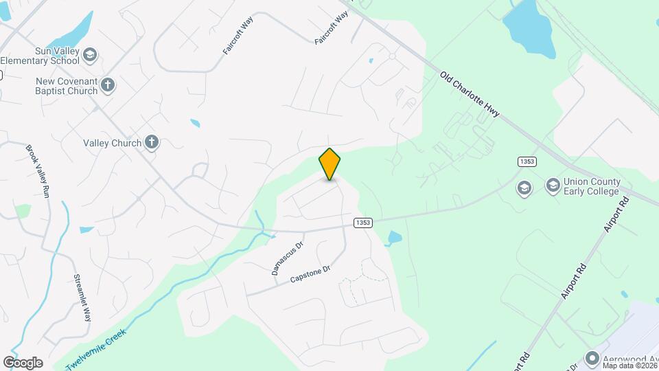 4023 Linville Falls Ln Mapa y Detalles de la Ubicación