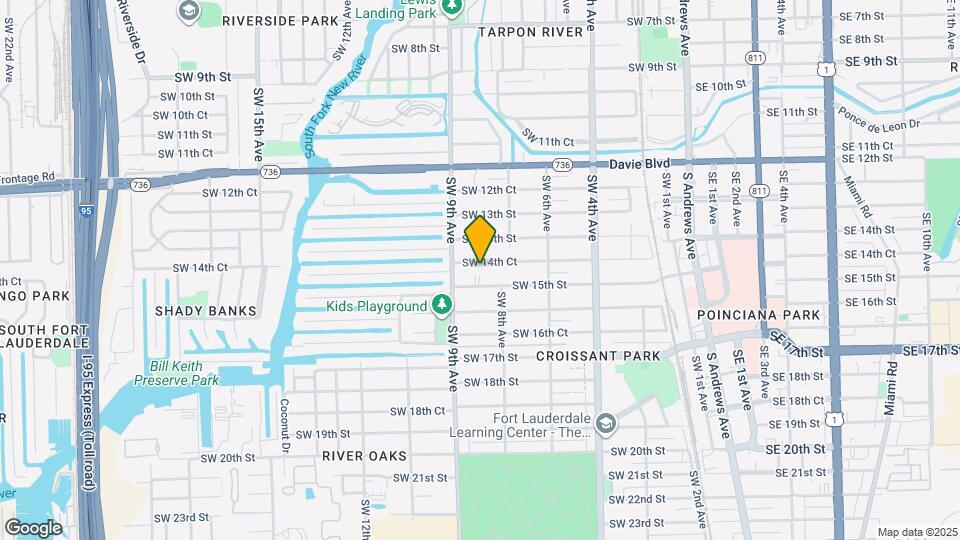 830 SW 14th Ct Map and Location Details