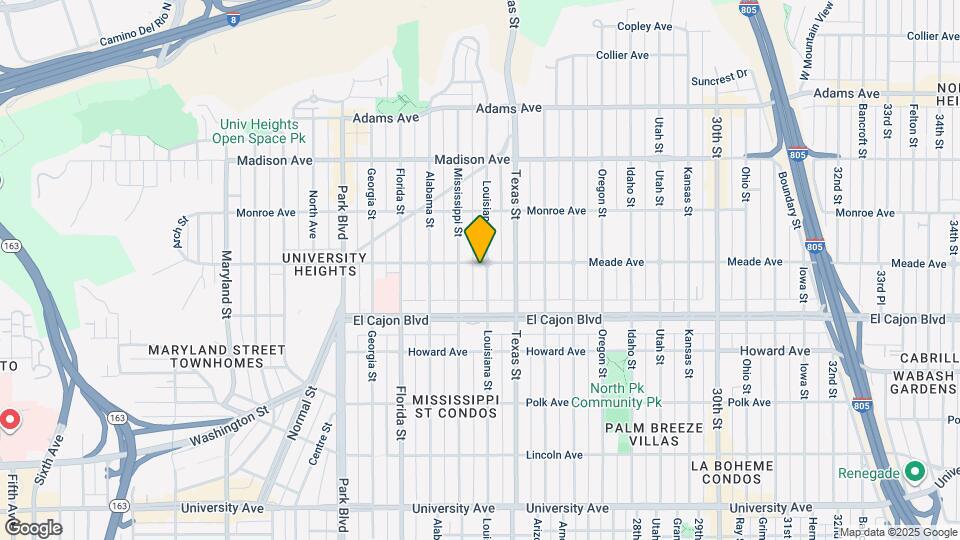 4386-4394 Louisiana St Map and Location Details
