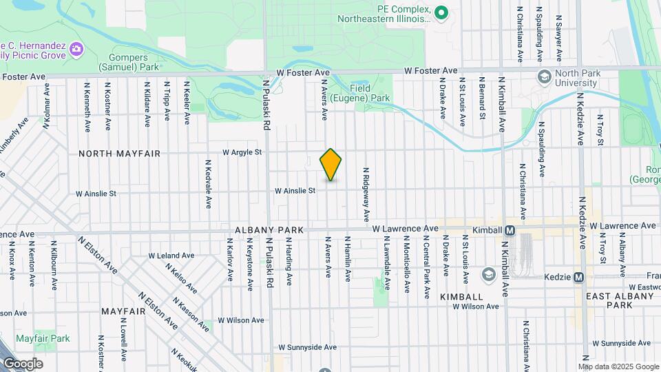 4901-4909 N Avers Ave Map and Location Details