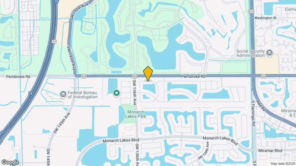 13430 SW 17th Ct Map and Location Details