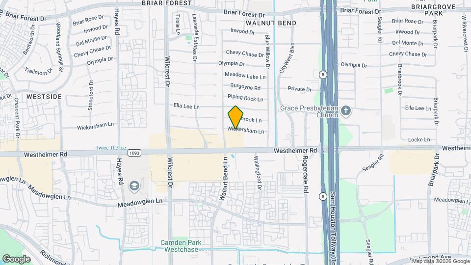 10715 Wickersham Ln Mapa y Detalles de la Ubicación