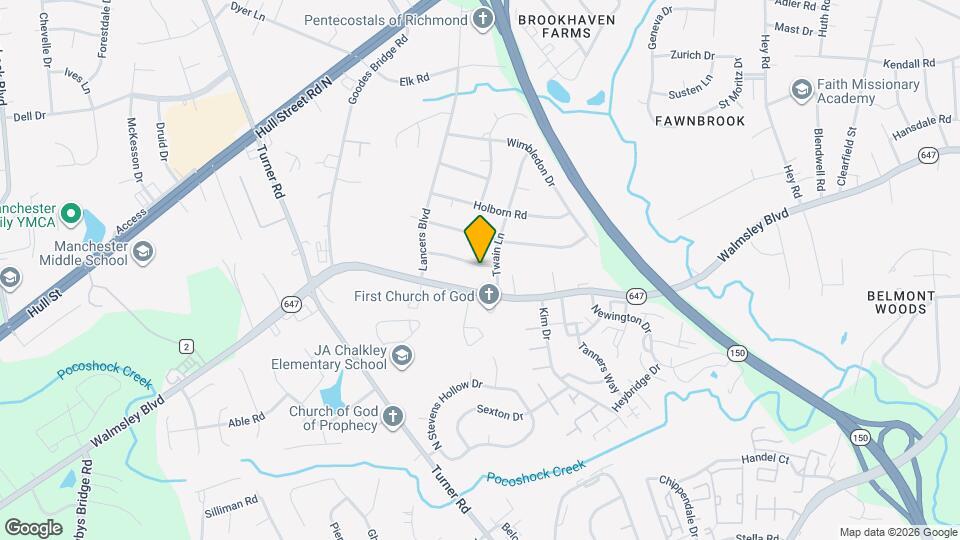 6521 Parliament Rd Map and Location Details