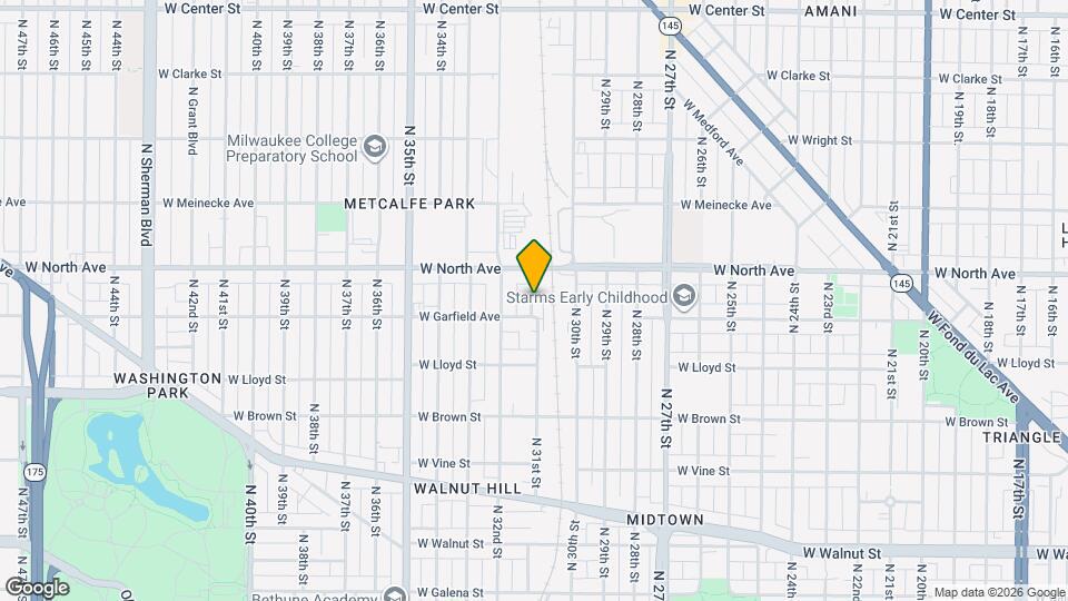 Garfield Park Apartments Map and Location Details