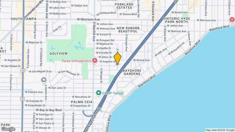 1916 S Habana Ave Map and Location Details