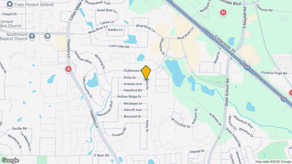 2821 Arabian Ave Map and Location Details