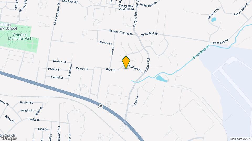 707 Rugby Ct Map and Location Details