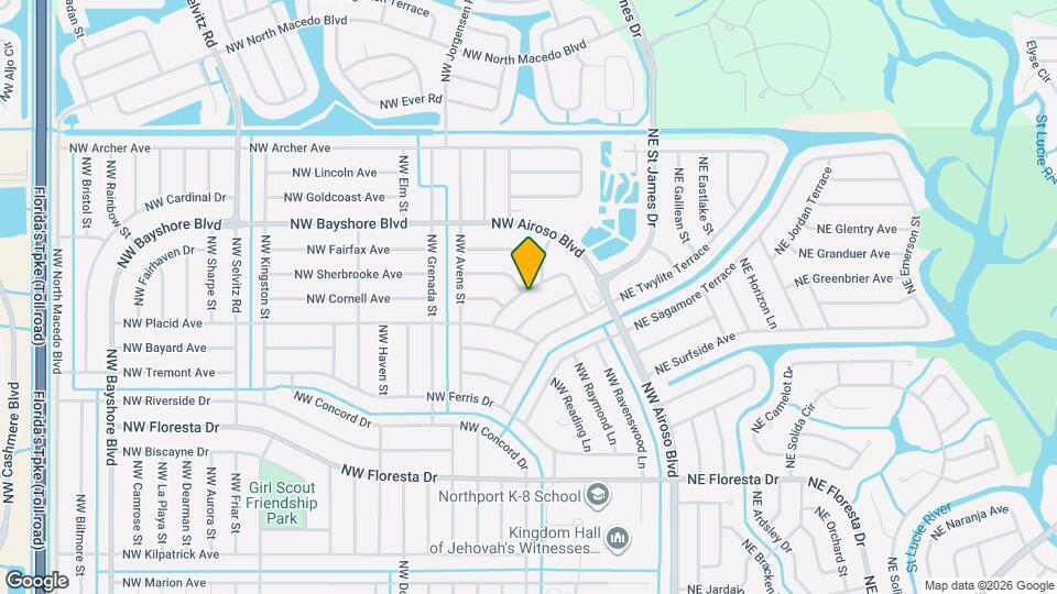 549 NW Salina Terrace Map and Location Details