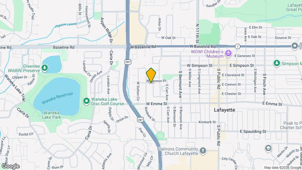 373 S Dover Ave Map and Location Details