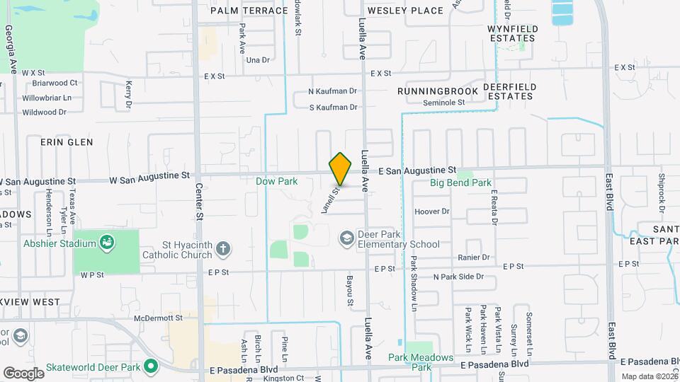 902 La Nell Drive Deer Park TX Map and Location Details