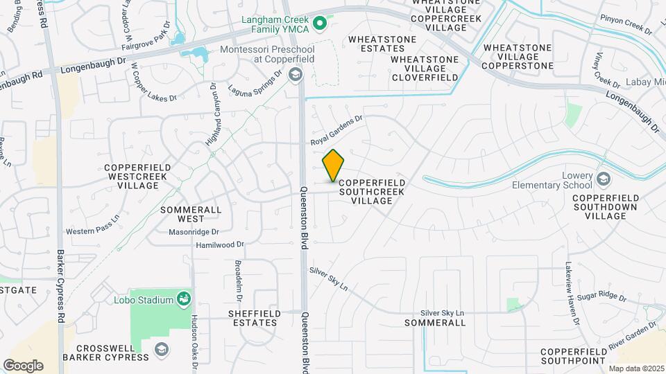 16923 Poplar Hill St Map and Location Details