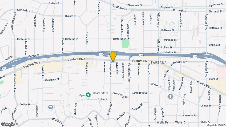 5542 Tampa Ave, Unit 5542 Mapa y Detalles de la Ubicación