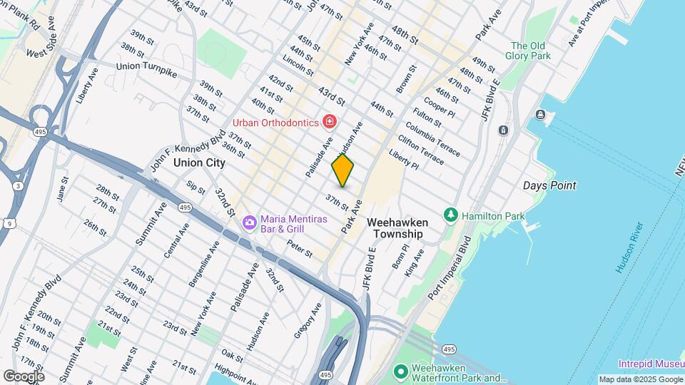 119-121 38th St Mapa y Detalles de la Ubicación
