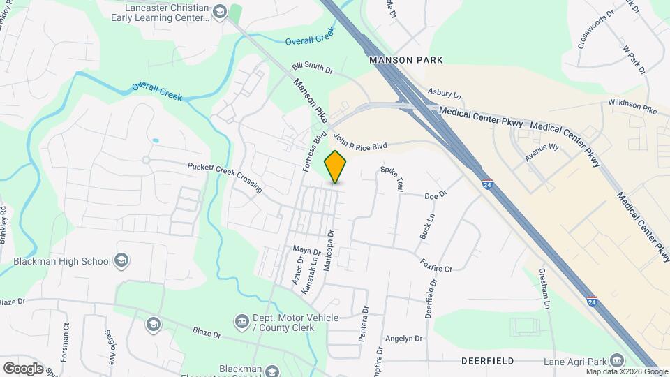 3734 Chippewa Pl Map and Location Details