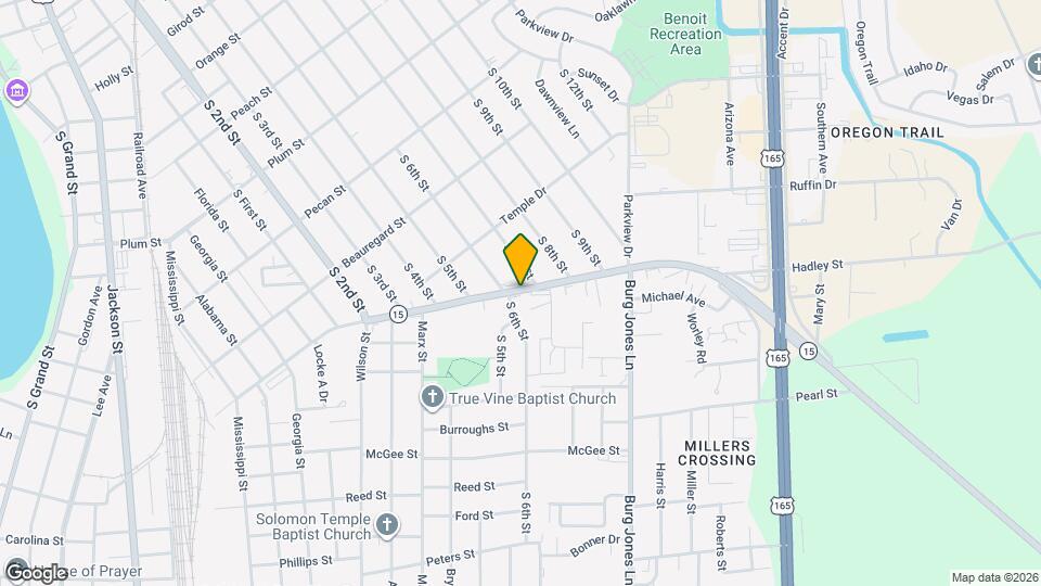 1004 Winnsboro Road Map and Location Details